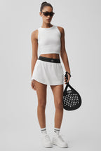 Alo Yoga Sway Bra Tank  - White