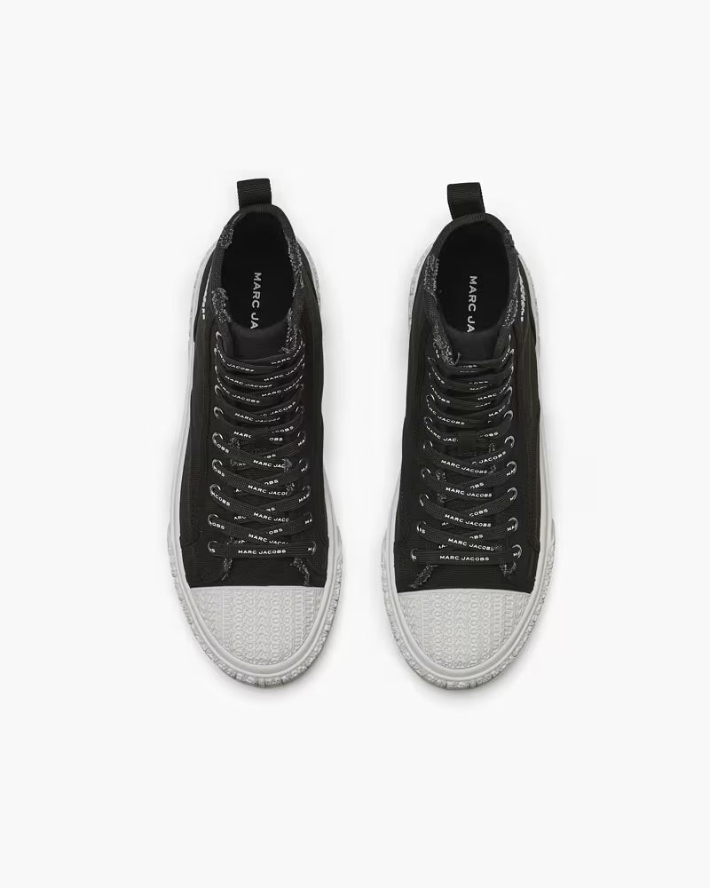 Marc Jacobs The High Top Sneaker  -  Black