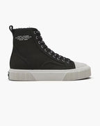 Marc Jacobs The High Top Sneaker  -  Black