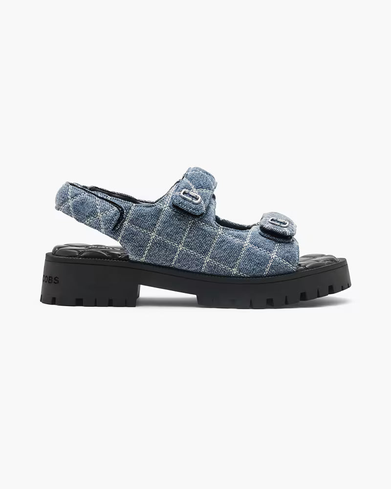 Marc Jacobs The Quilted Denim Sunny Sandal