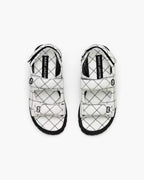 Marc Jacobs The Quilted Sunny Sandal  -  white