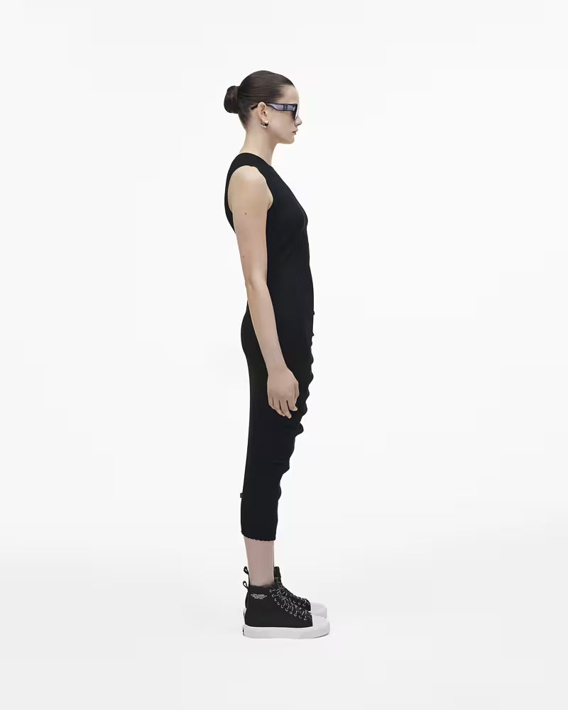 Marc Jacobs The High Top Sneaker  -  Black