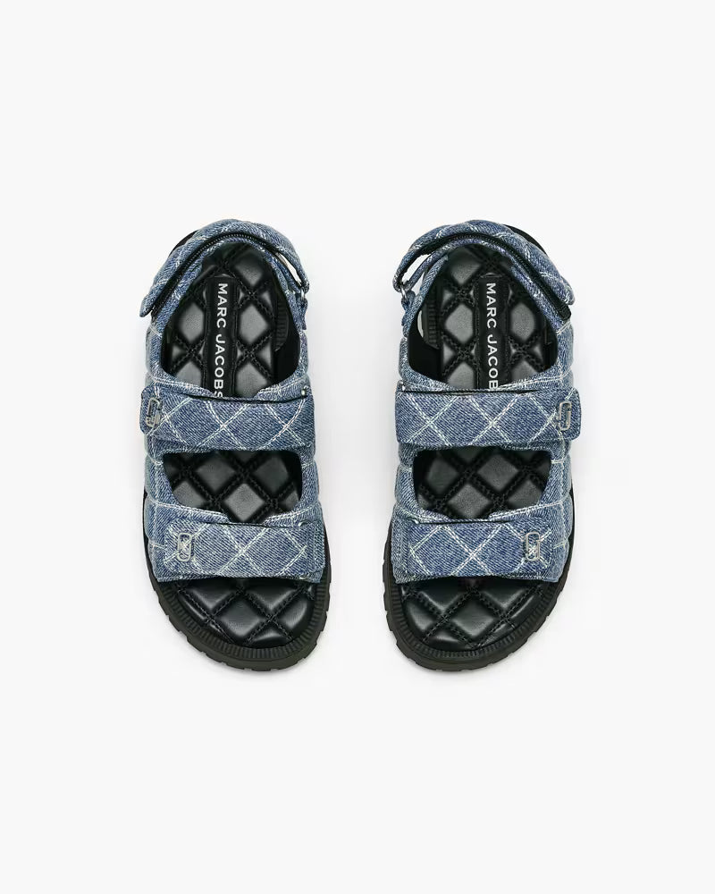 Marc Jacobs The Quilted Denim Sunny Sandal
