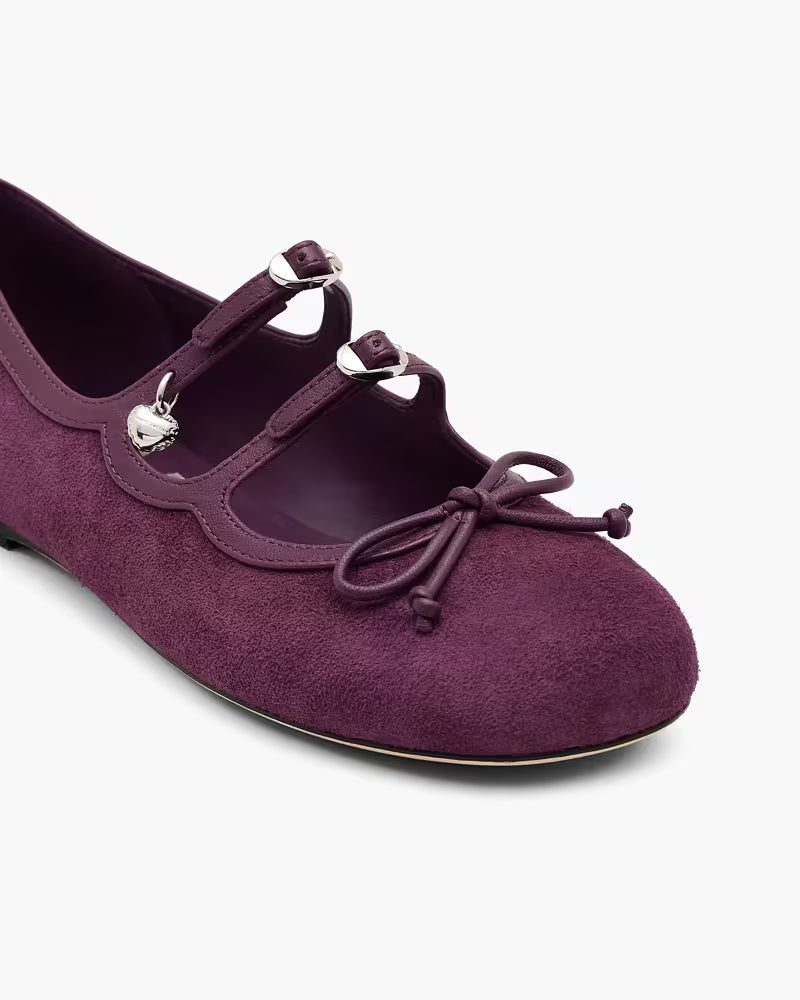 Marc Jacobs The Suede Kiki Ballerina