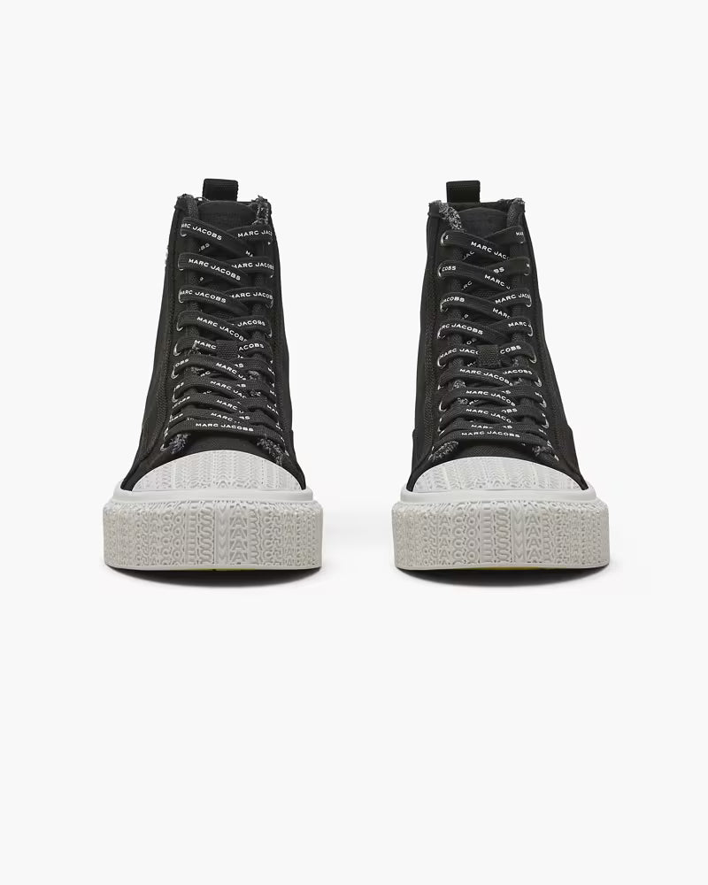 Marc Jacobs The High Top Sneaker  -  Black