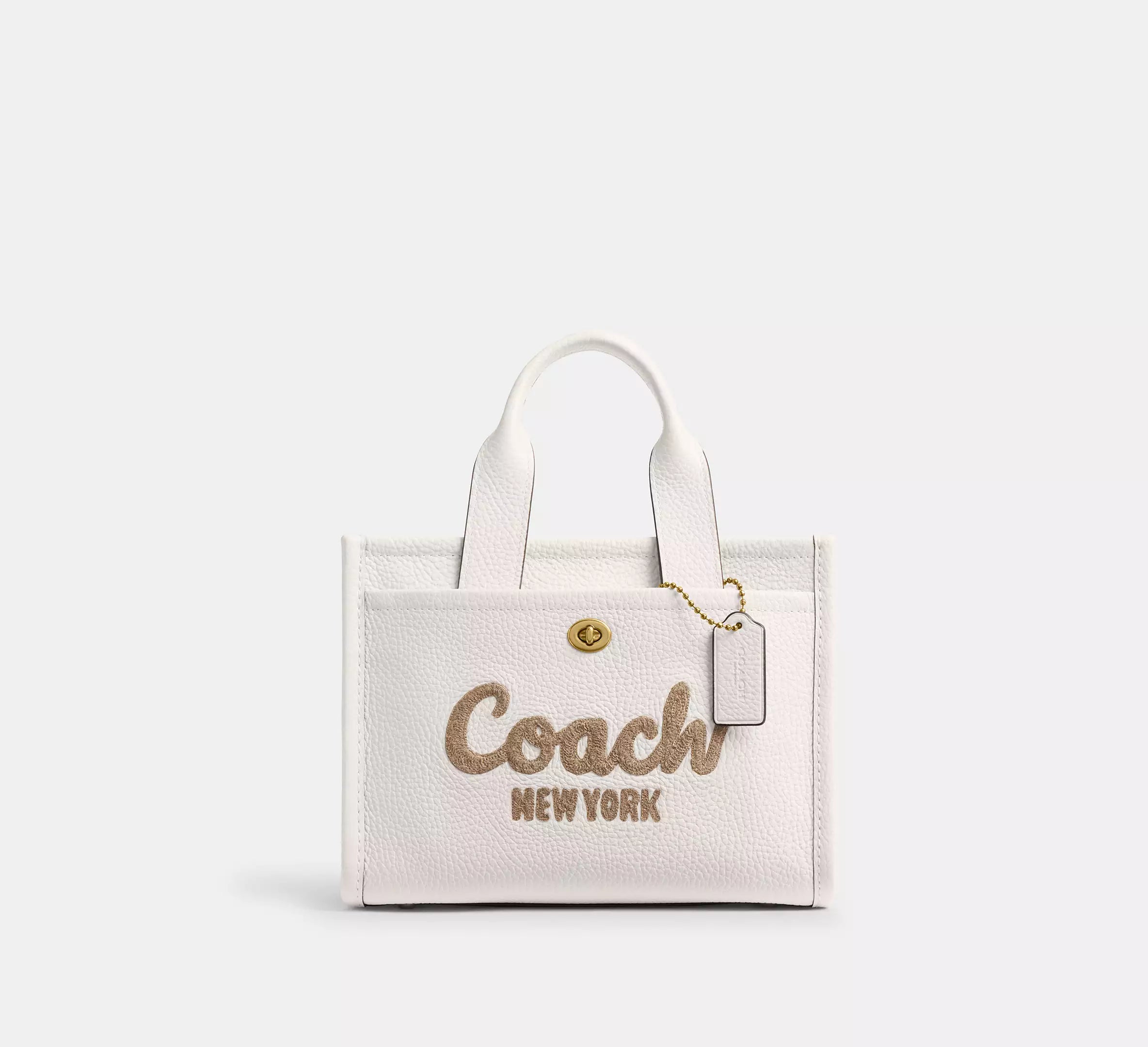 Coach Cargo Tote Bag 26 - Brass/Chalk