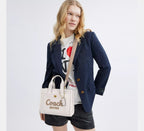 Coach Cargo Tote Bag 26 - Brass/Chalk