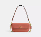 Coach Brook Flap Chain Bag SEZON - Brass/Dark Peach