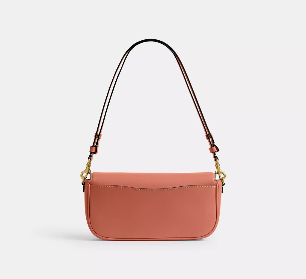 Coach Brook Flap Chain Bag SEZON - Brass/Dark Peach