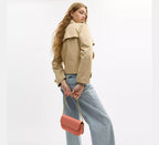 Coach Brook Flap Chain Bag SEZON - Brass/Dark Peach