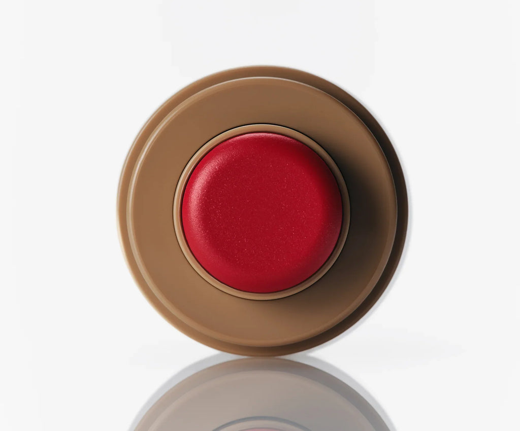 Rhode Pocket Blush  -  candy apple -  pearly warm red
