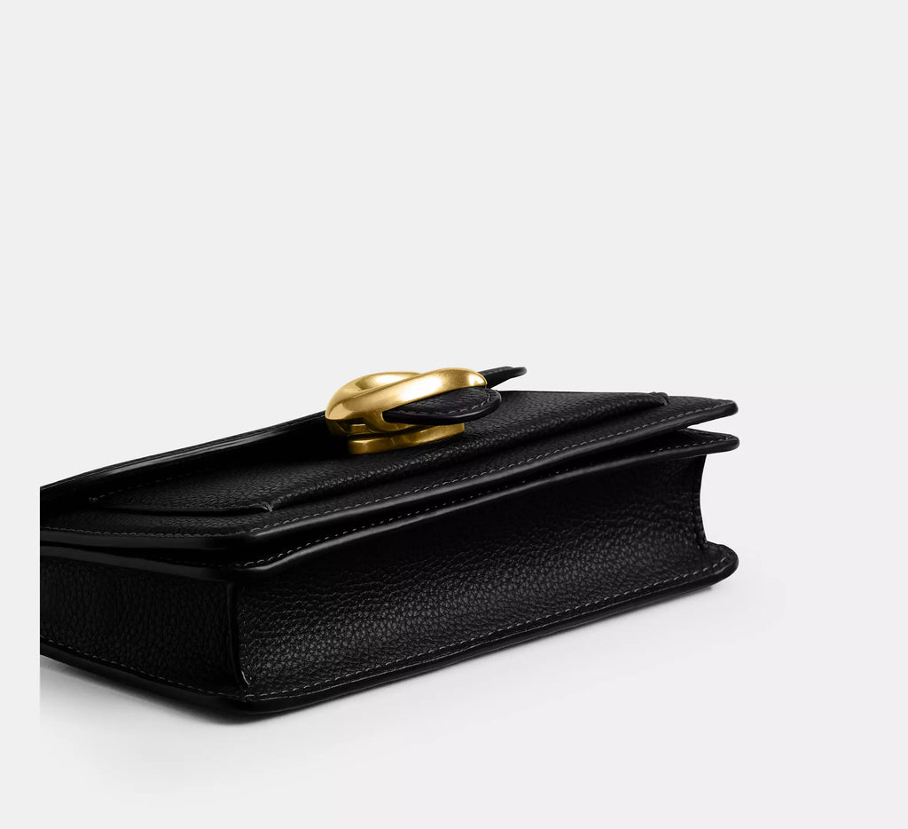 Coach Tabby Chain Crossbody Bag 19 - Brass/Black