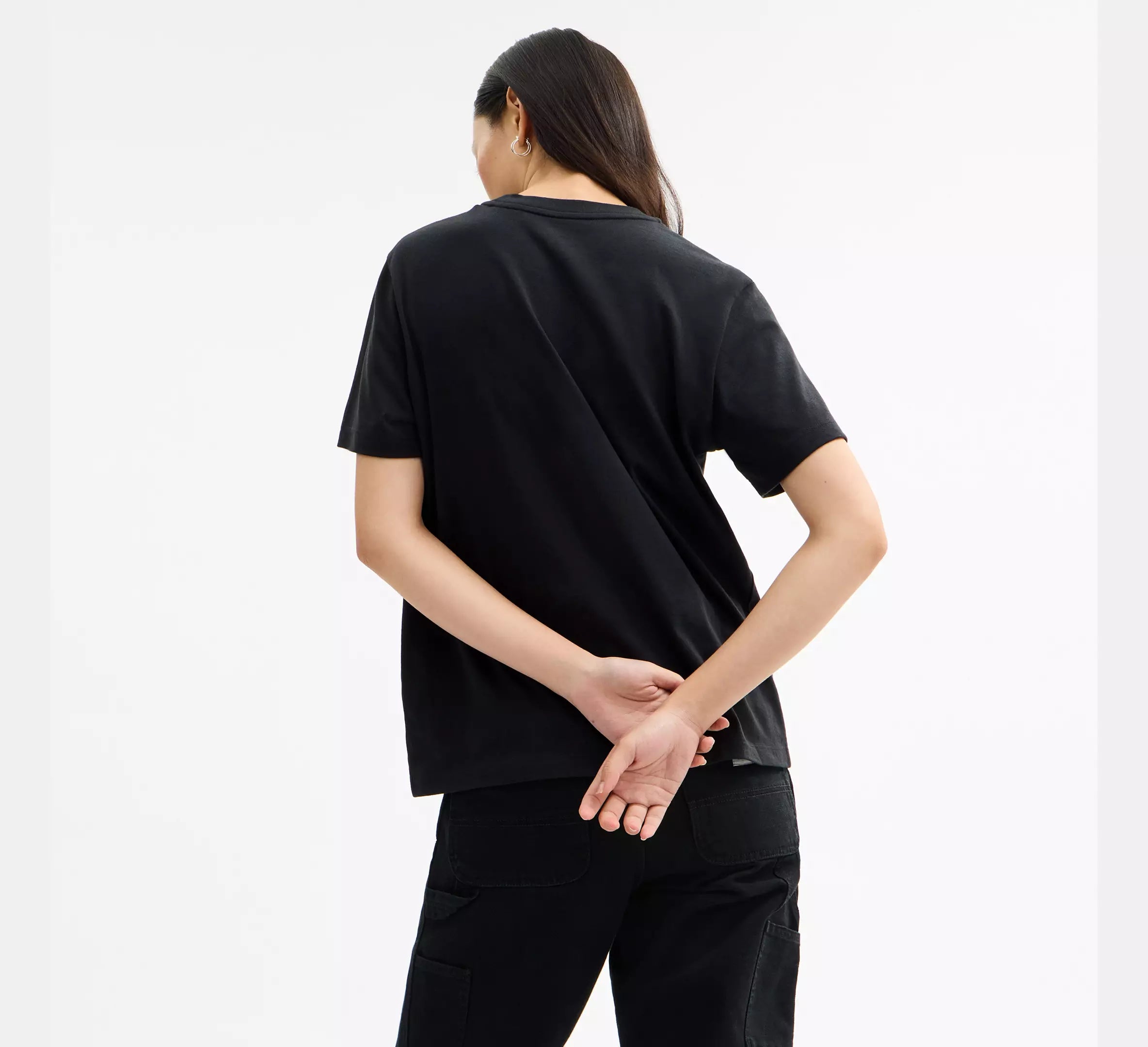 Coach Pumpkin And Ghost Signature Classic T-Shirt  -  Black