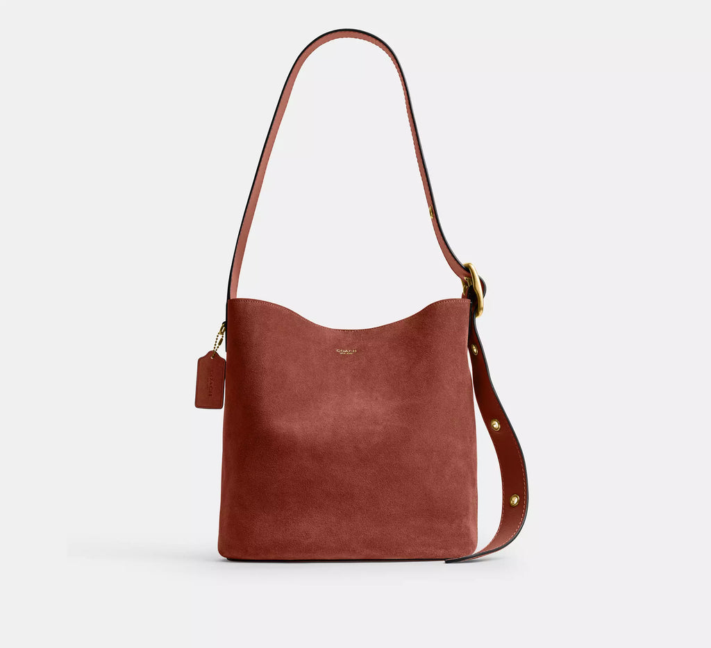 Coach Bleecker Bucket Bag - Brass/Clay
