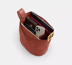 Coach Bleecker Bucket Bag - Brass/Clay
