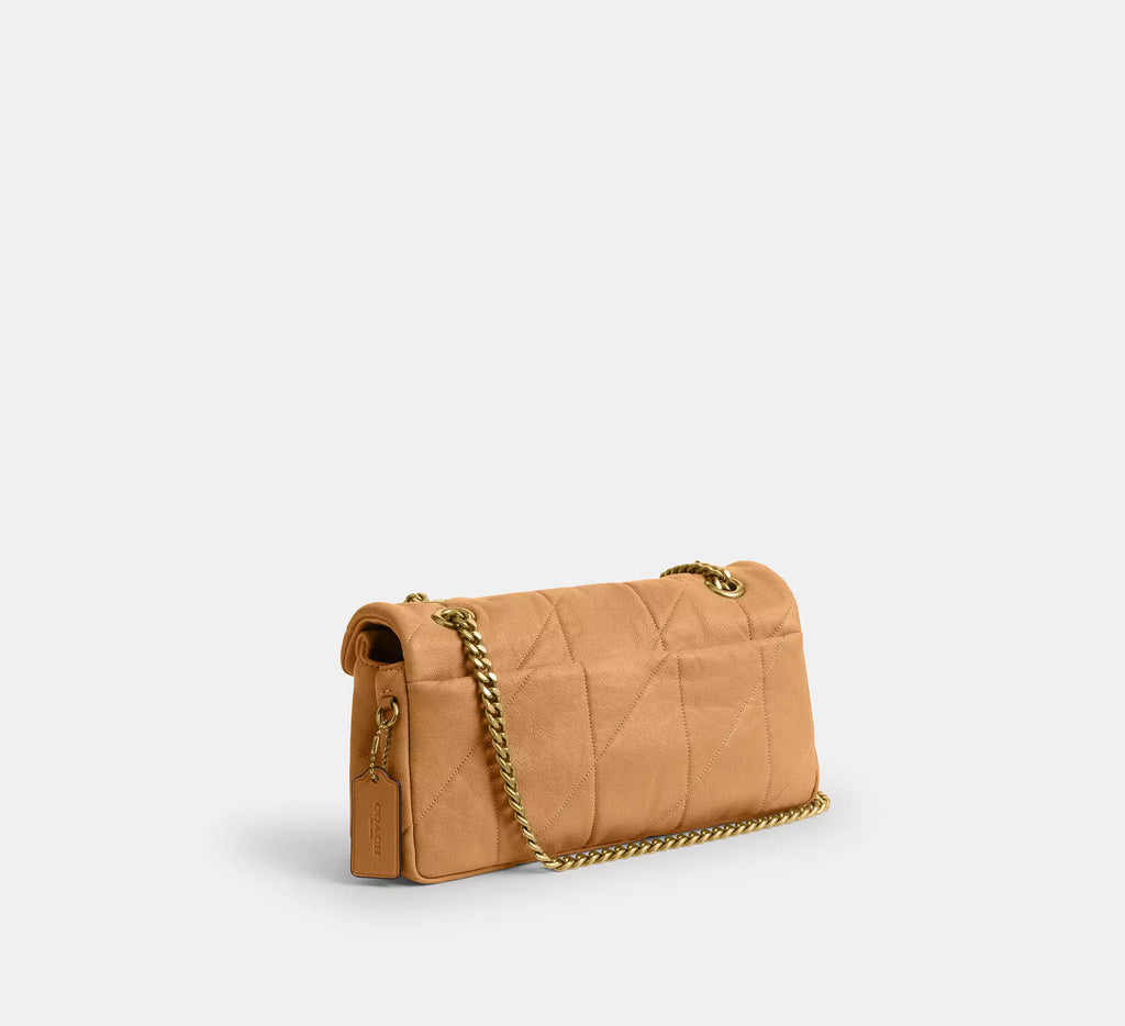 Coach Tabby Shoulder Bag 26 With Quilting - Brass/Biscuit