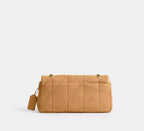 Coach Tabby Shoulder Bag 26 With Quilting - Brass/Biscuit