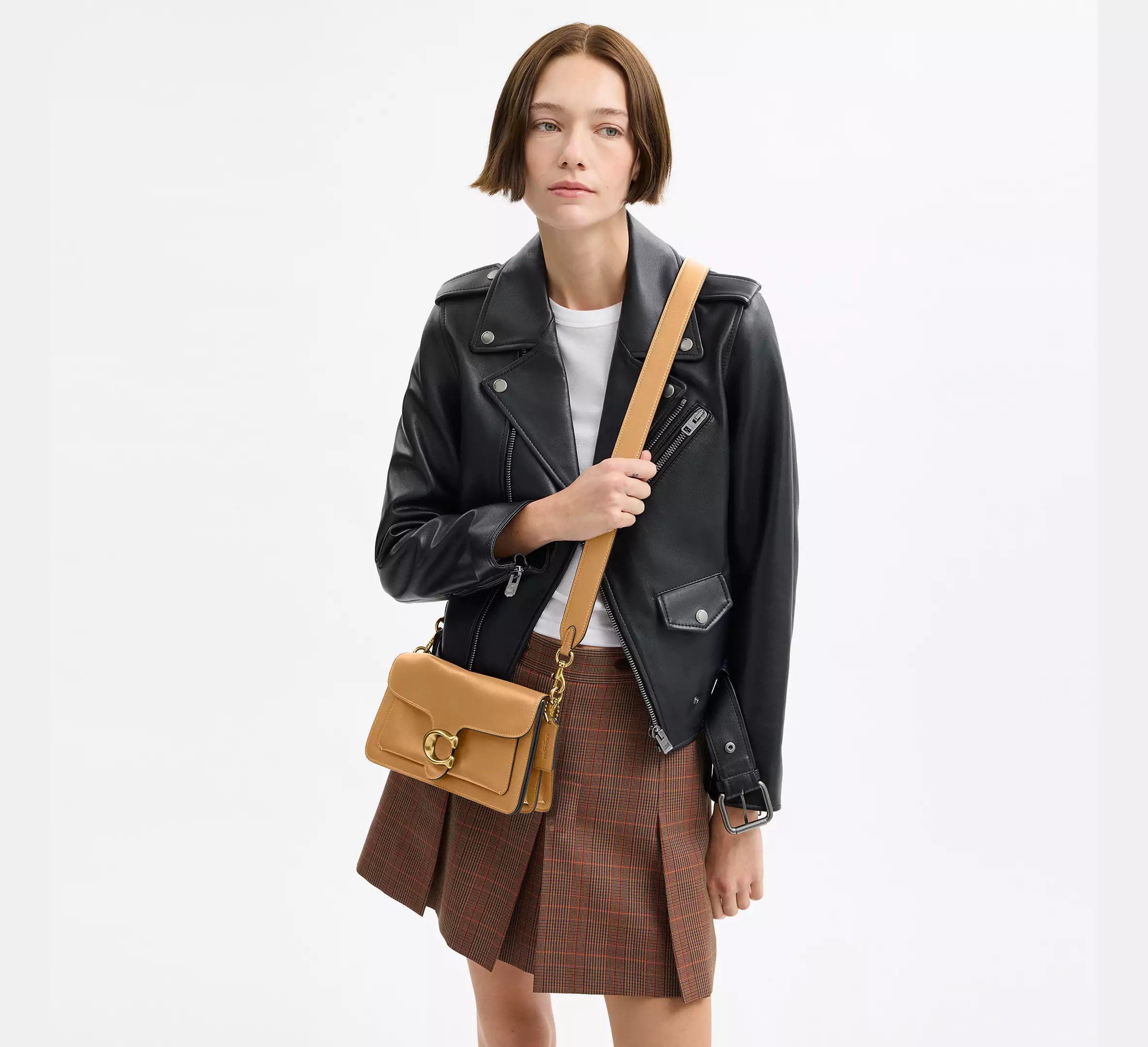 Coach Tabby Shoulder Bag 26 - Brass/Biscuit