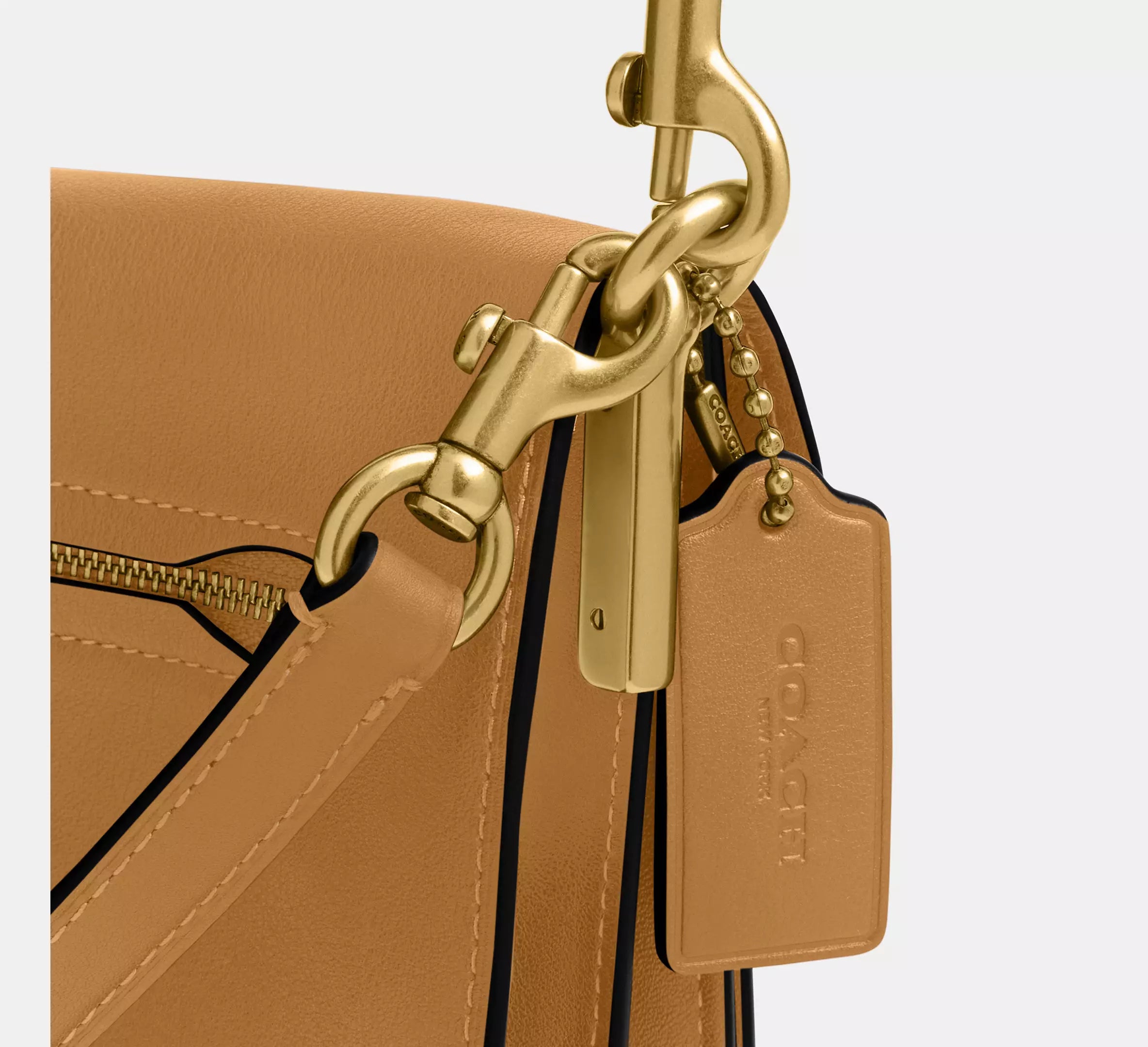 Coach Tabby Shoulder Bag 26 - Brass/Biscuit
