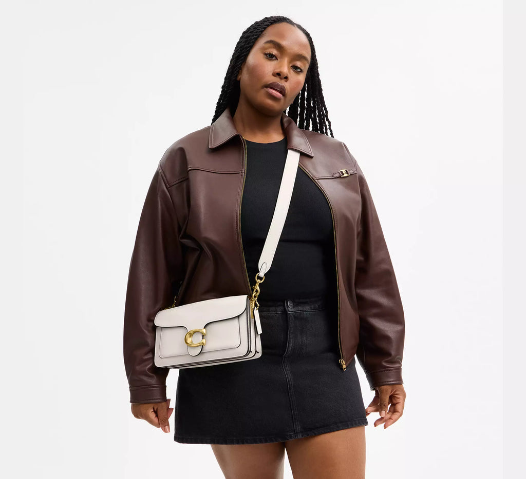 Coach Tabby Shoulder Bag 26 - Brass/Chalk