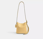 Coach Bleecker Bucket Bag 21  -  Brass/Vanilla