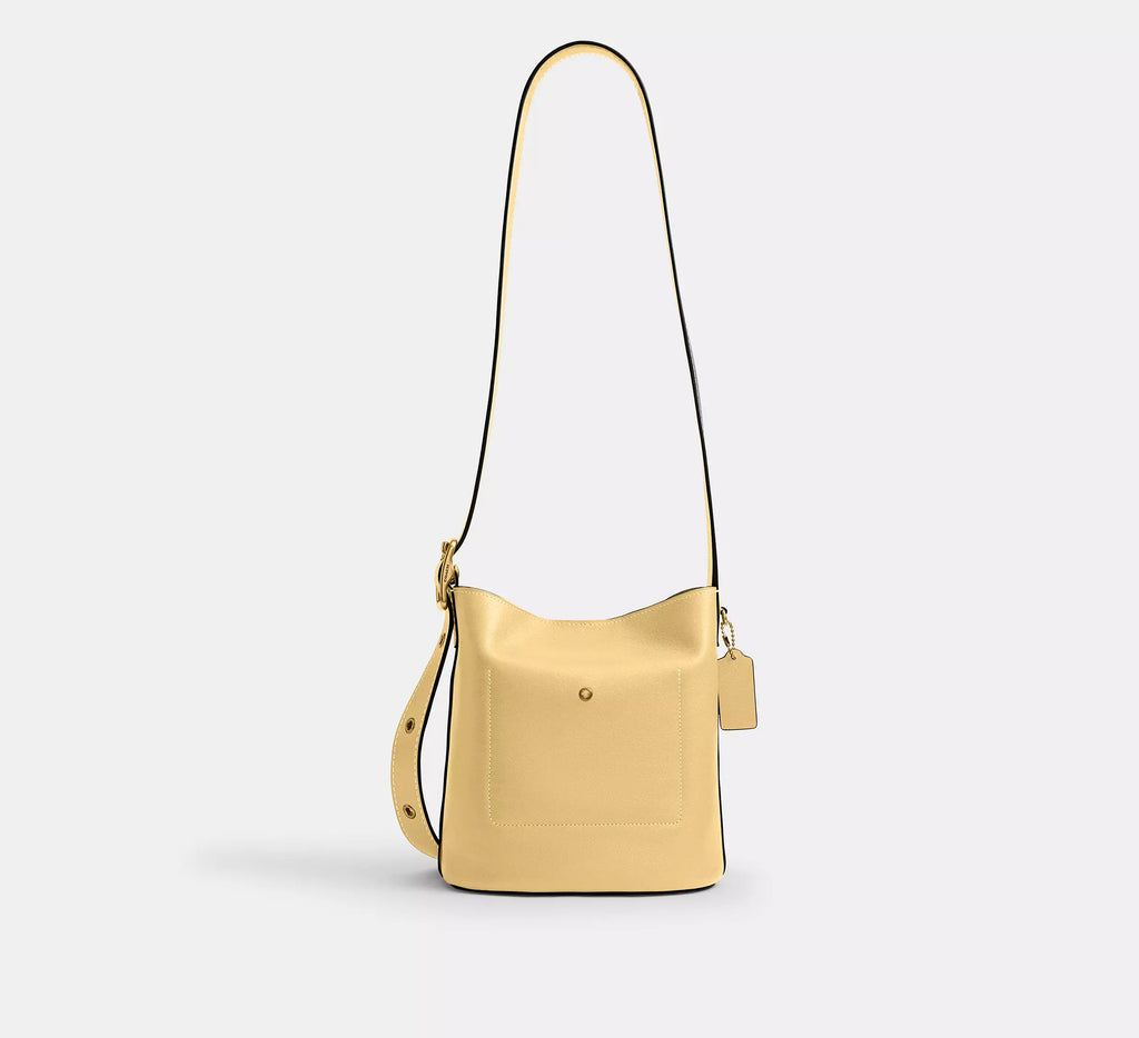 Coach Bleecker Bucket Bag 21  -  Brass/Vanilla