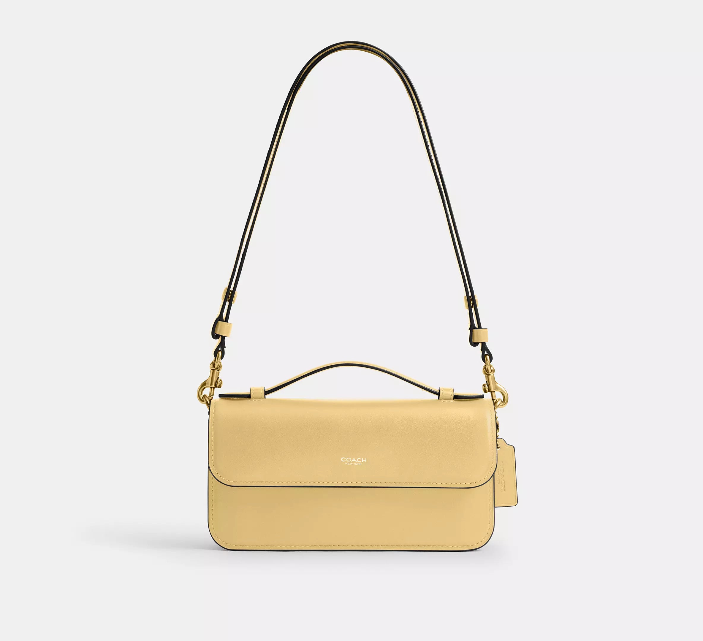 Coach Elora Top Handle Crossbody Bag SEZON -  Brass/Vanilla