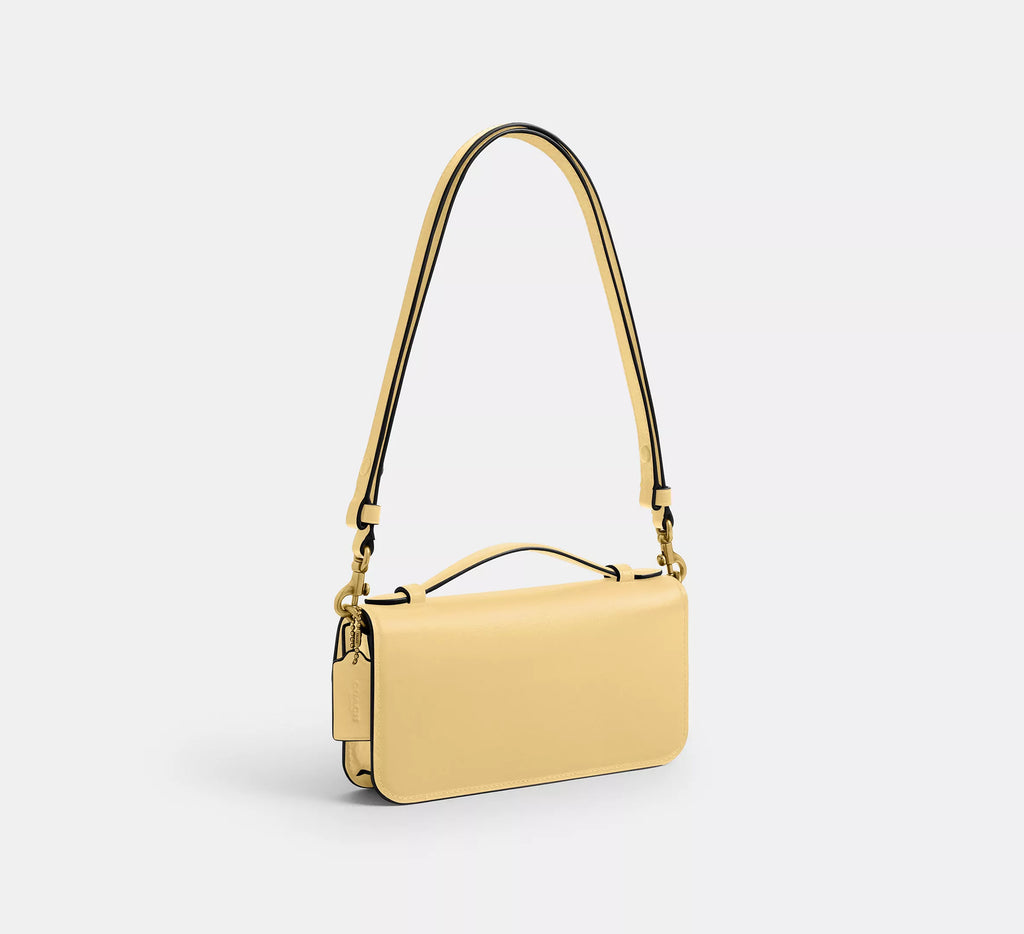 Coach Elora Top Handle Crossbody Bag SEZON -  Brass/Vanilla