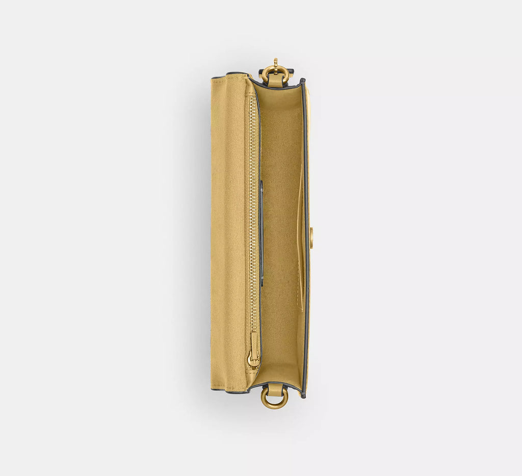 Coach Elora Top Handle Crossbody Bag SEZON -  Brass/Vanilla