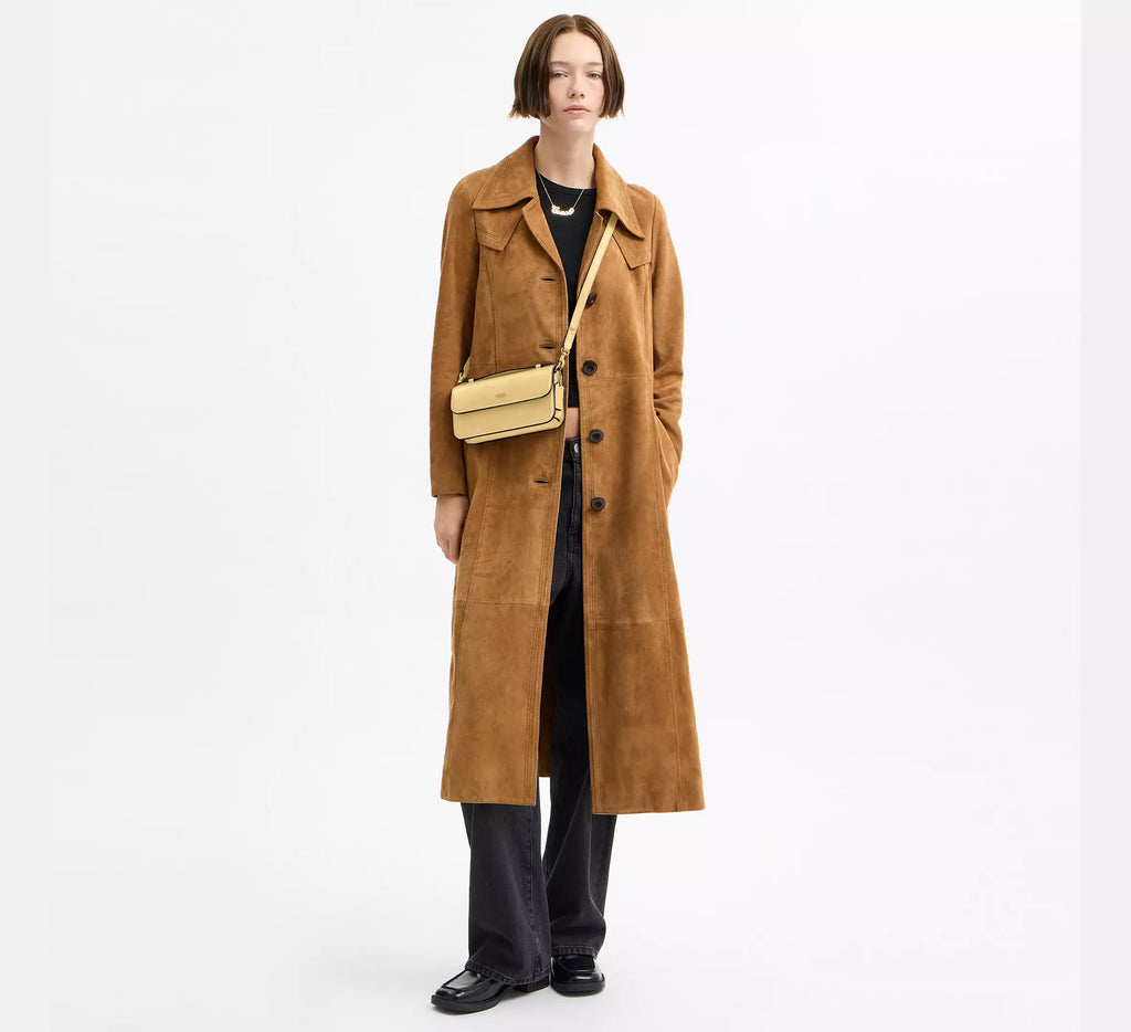 Coach Elora Top Handle Crossbody Bag SEZON -  Brass/Vanilla