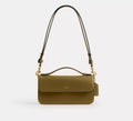 Coach Elora Top Handle Crossbody Bag SEZON -   Brass/Muted Olive