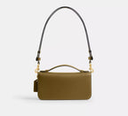 Coach Elora Top Handle Crossbody Bag SEZON -   Brass/Muted Olive