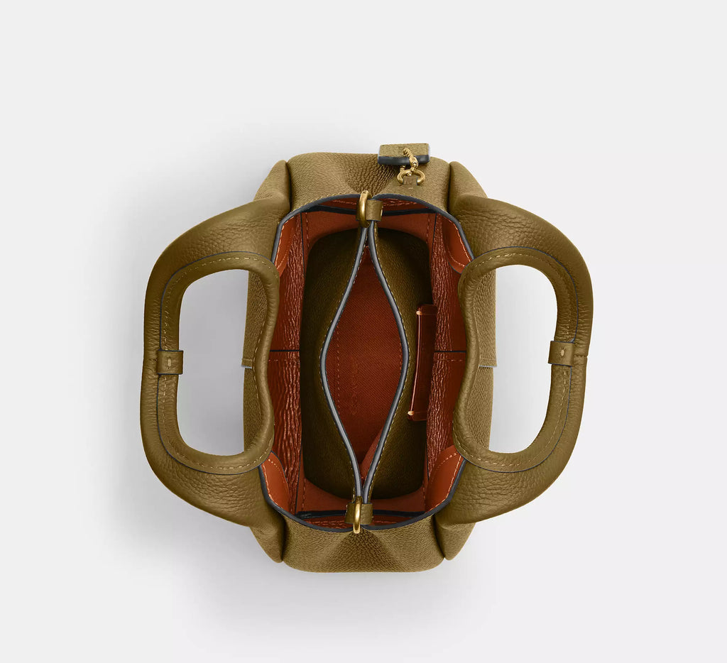 Coach Lana Shoulder Bag 19 SEZON - Brass/Muted Olive