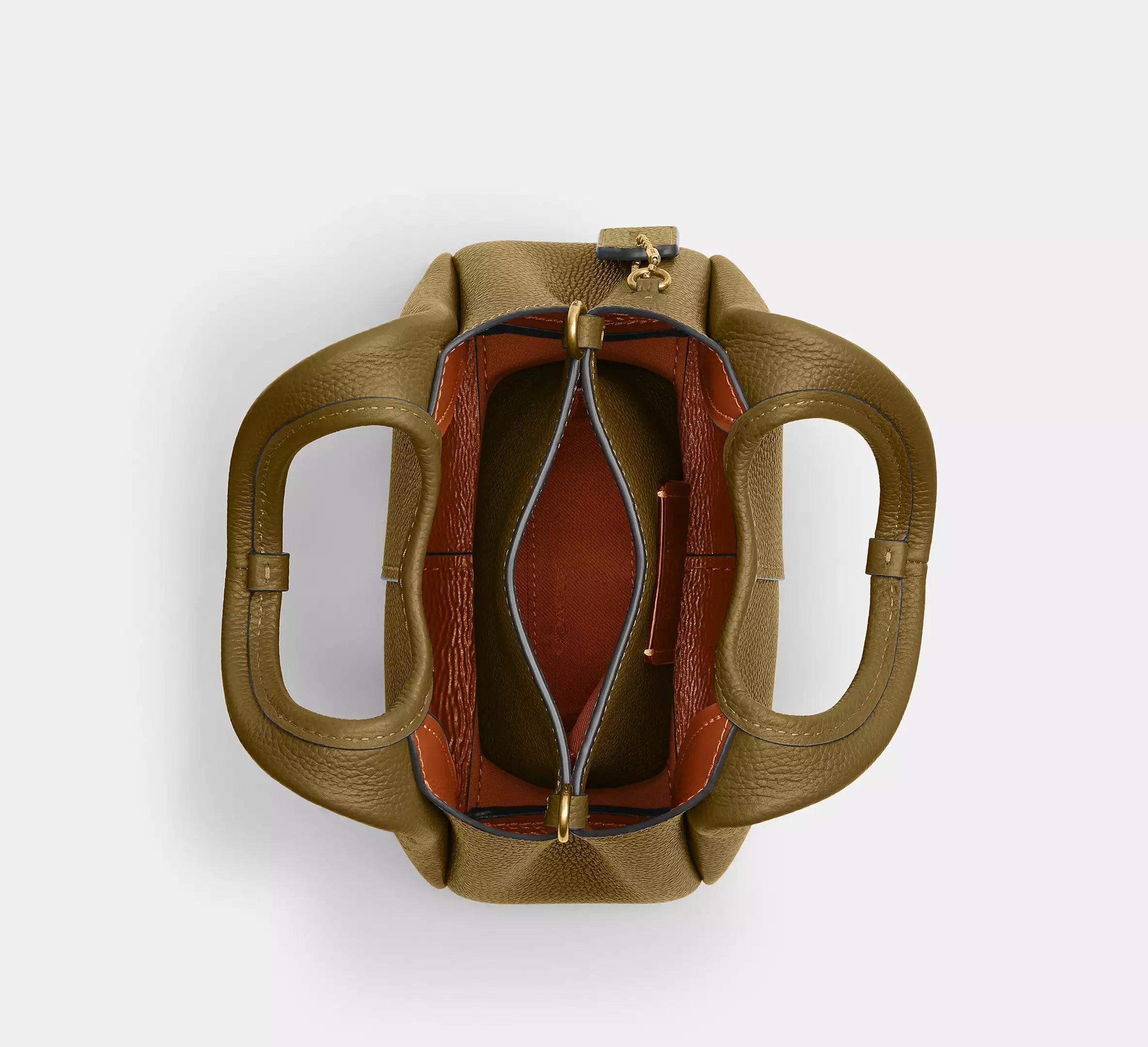 Coach Lana Shoulder Bag 19 SEZON - Brass/Muted Olive