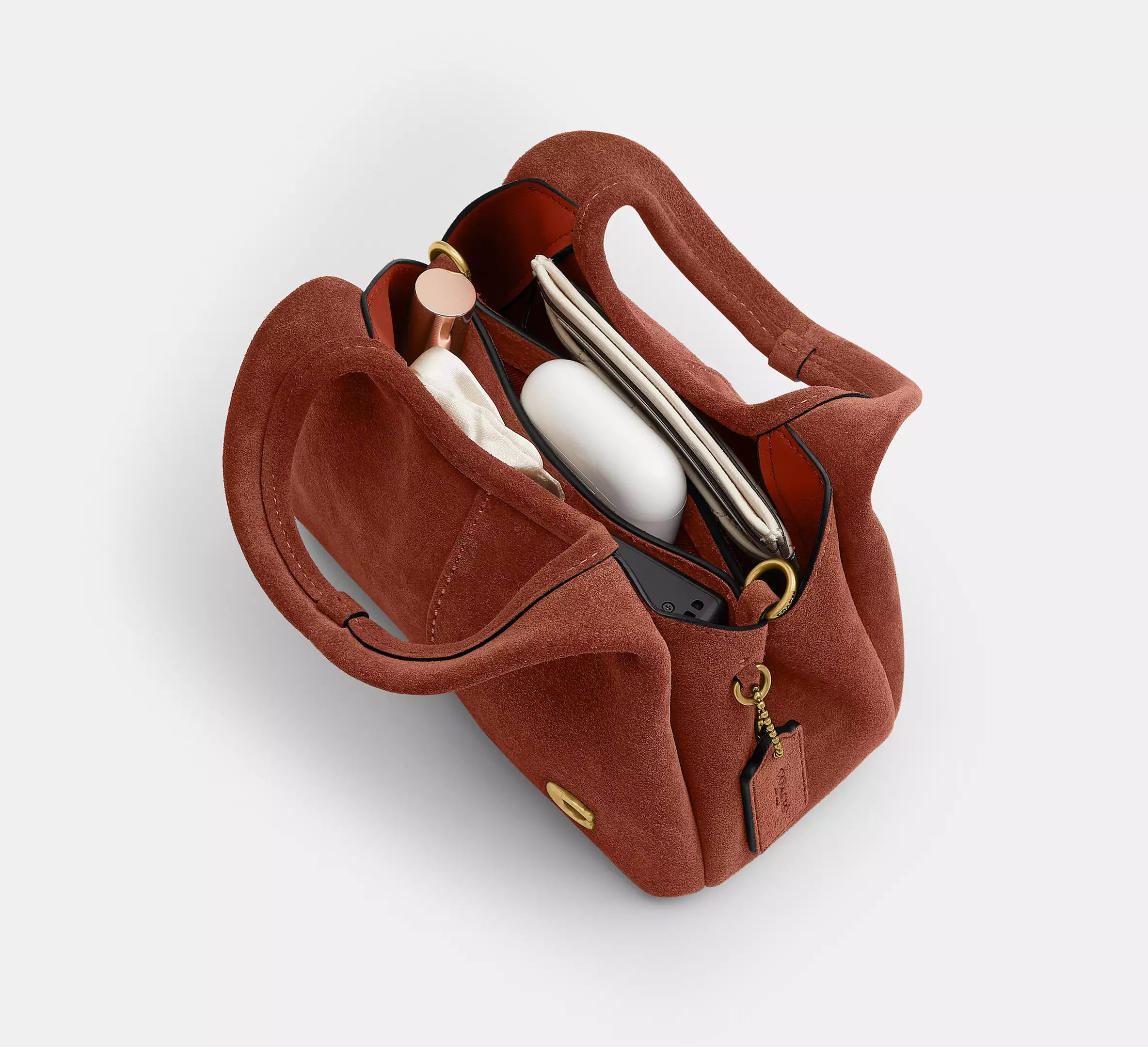Coach Lana Shoulder Bag 19 SEZON - Brass/Clay