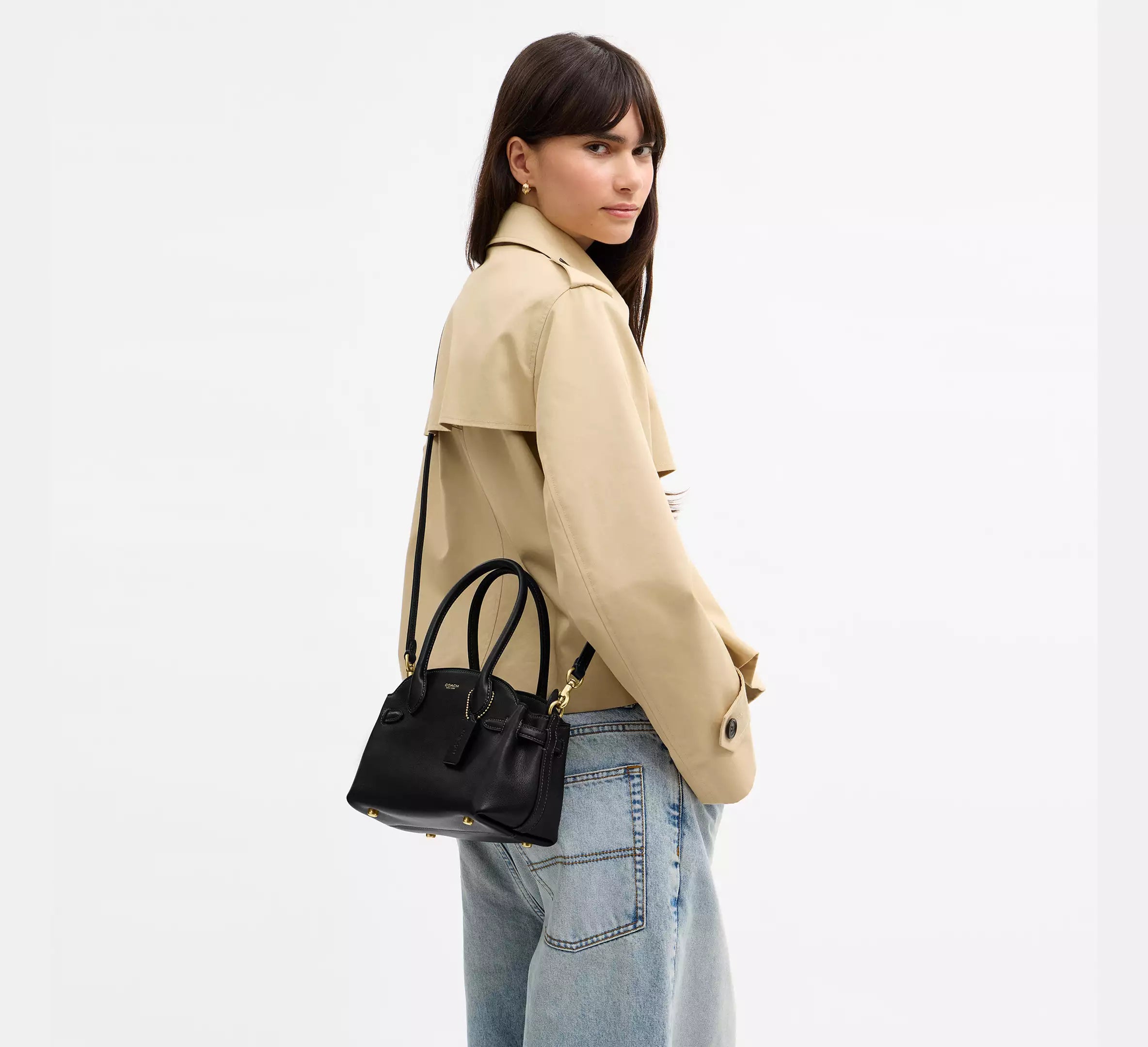 Coach Soft Empire Carryall Bag 21 SEZON  -  Brass/Black