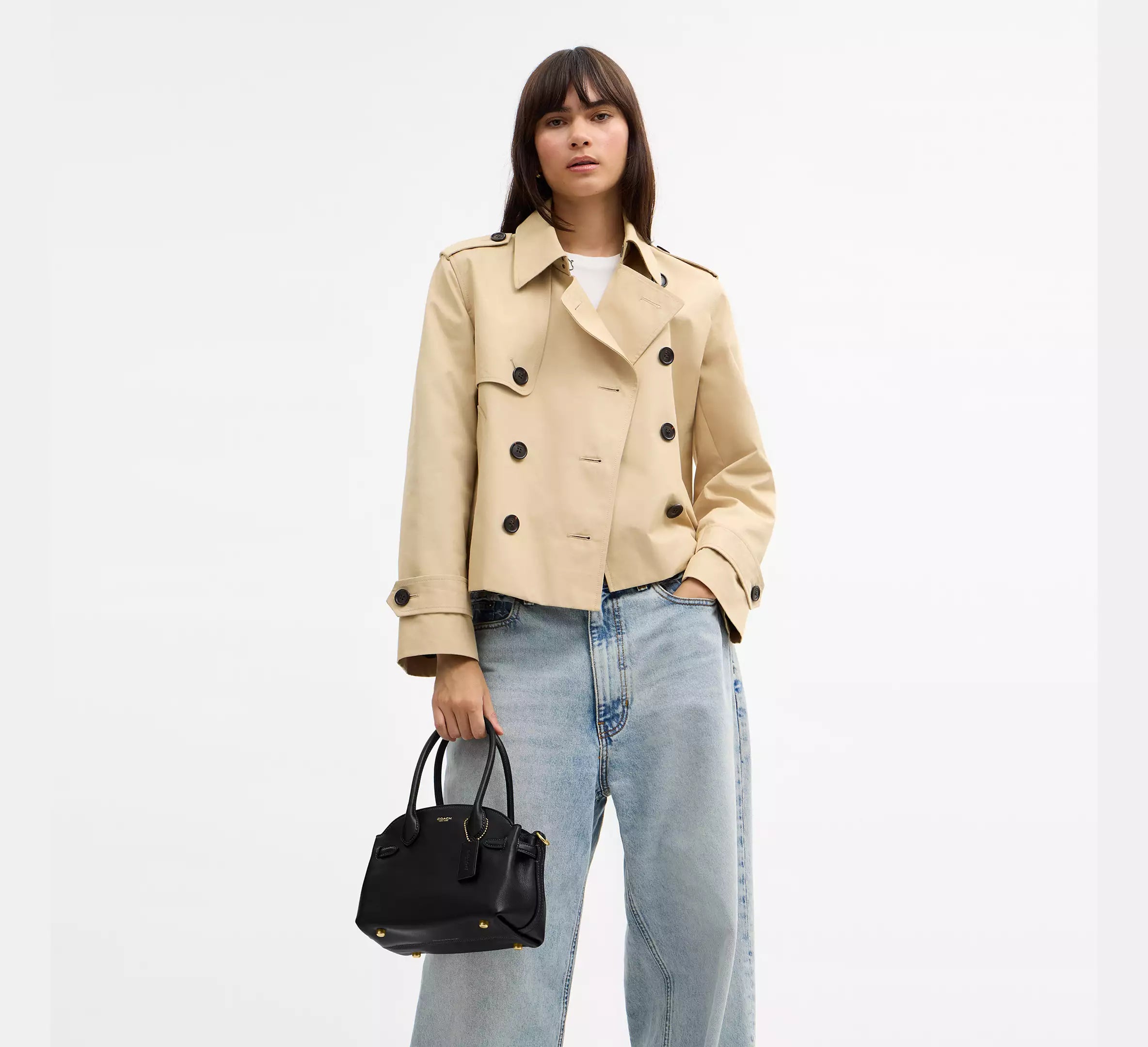 Coach Soft Empire Carryall Bag 21 SEZON  -  Brass/Black