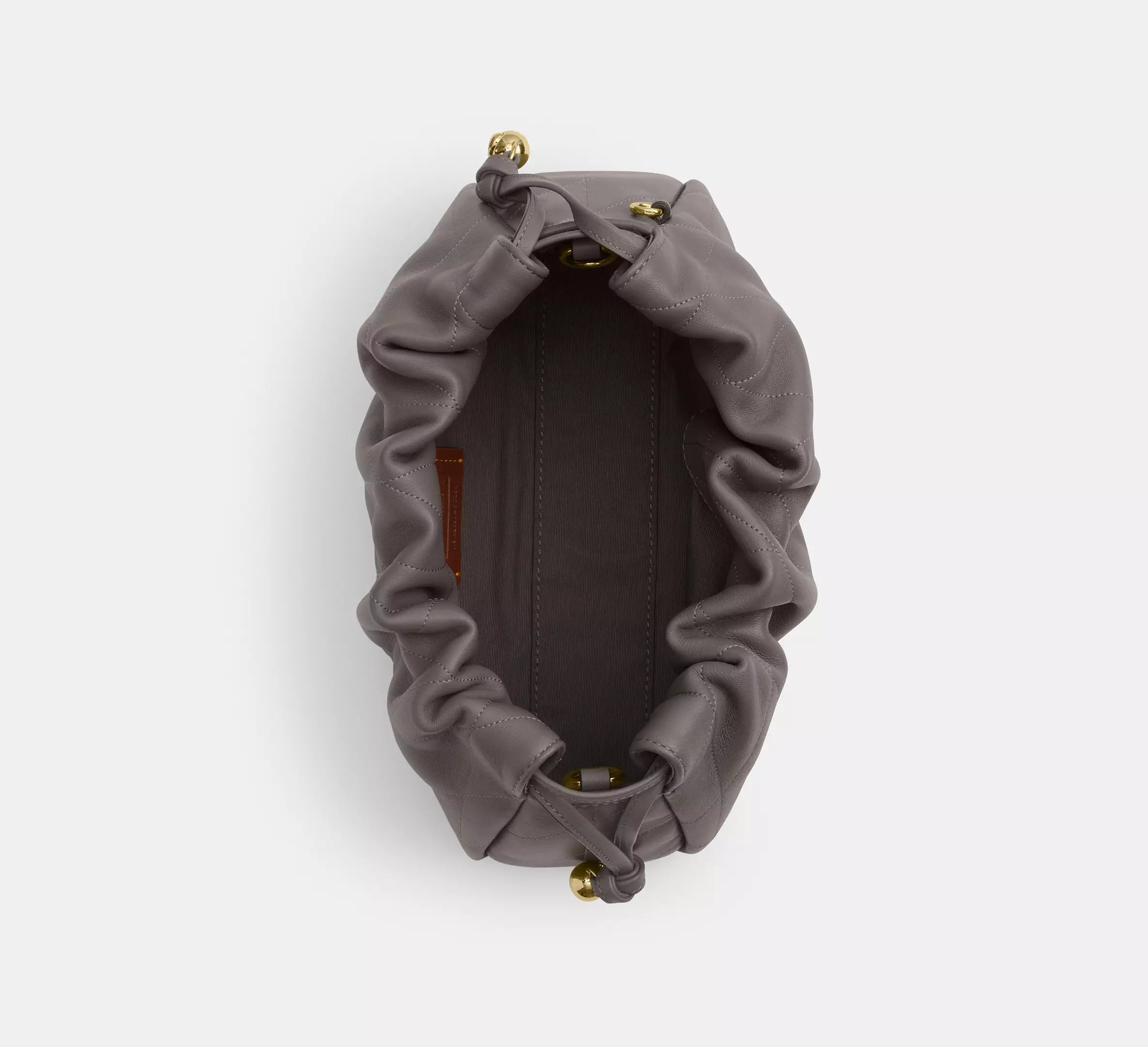 Coach Faye Shoulder Bag With Quilting - Gold/Slate
