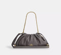 Coach Faye Large Shoulder Bag With Quilting - Gold/Slate
