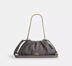 Coach Faye Large Shoulder Bag With Quilting - Gold/Slate
