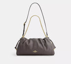 Coach Faye Large Shoulder Bag With Quilting - Gold/Slate