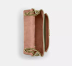 Coach Elodie Crossbody Bag With Quilting - Gold/Pistachio