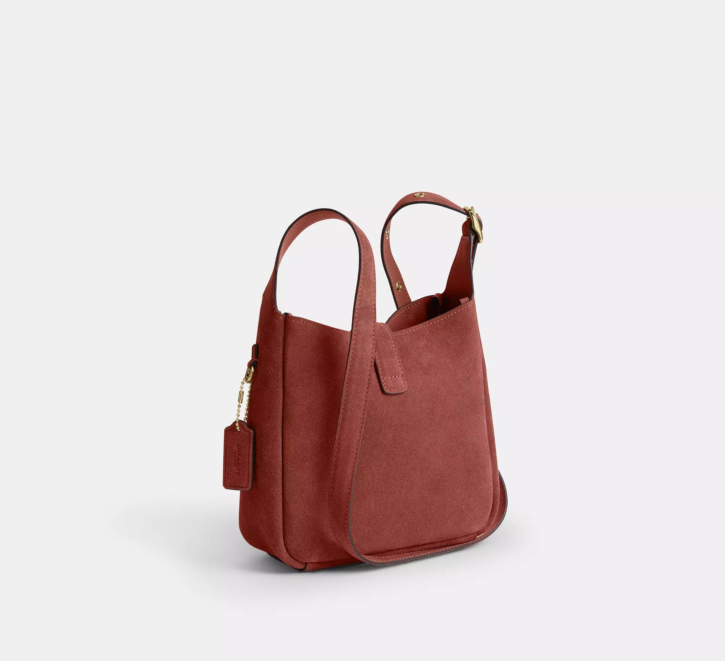 Coach Hadley Mini Crossbody Bag - Gold/Clay