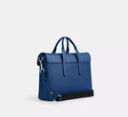 Coach Sullivan Portfolio Brief  - Silver/True Blue