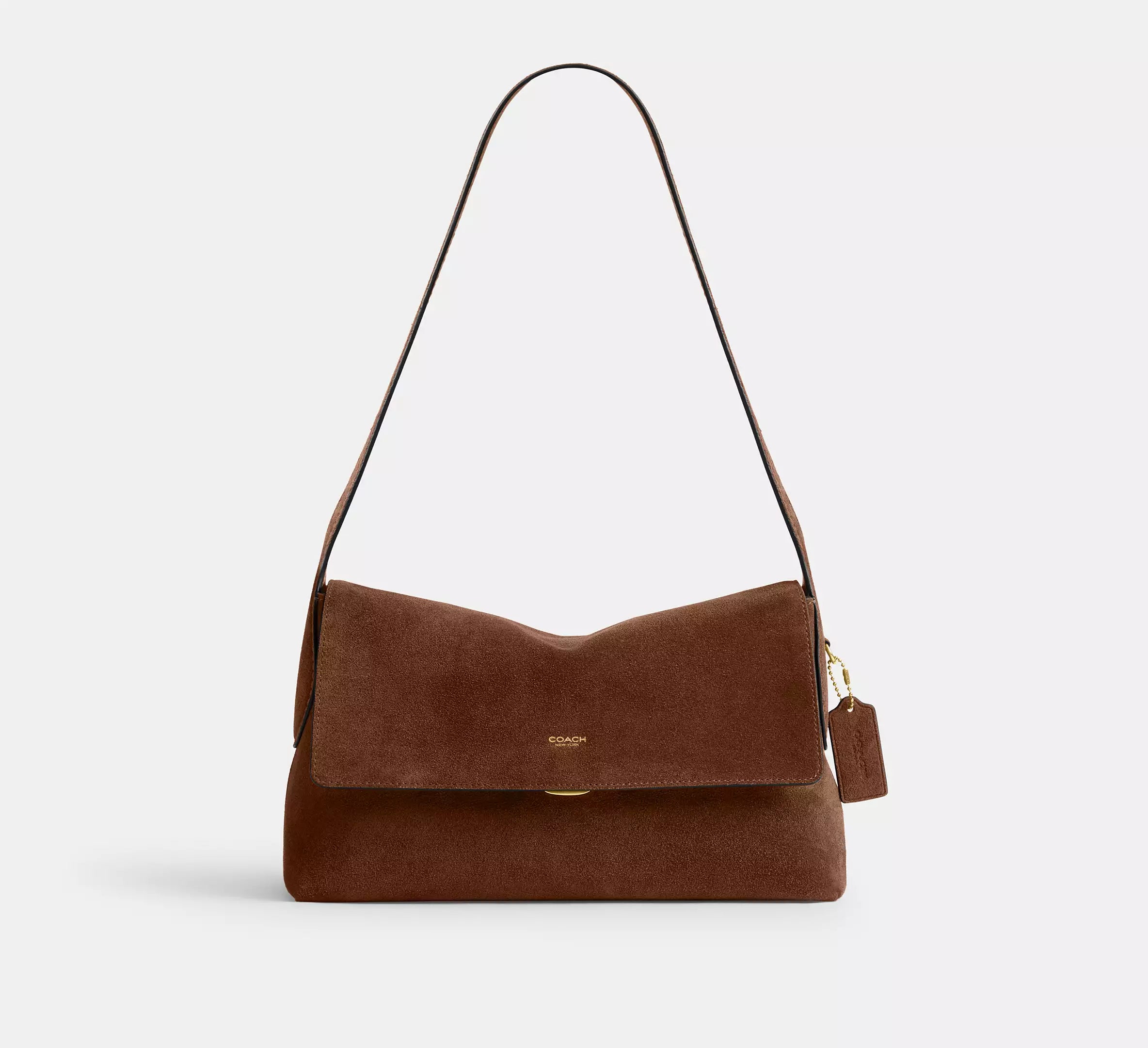 Coach Chelsea Shoulder Bag 30  -   Brass/Warm Brown