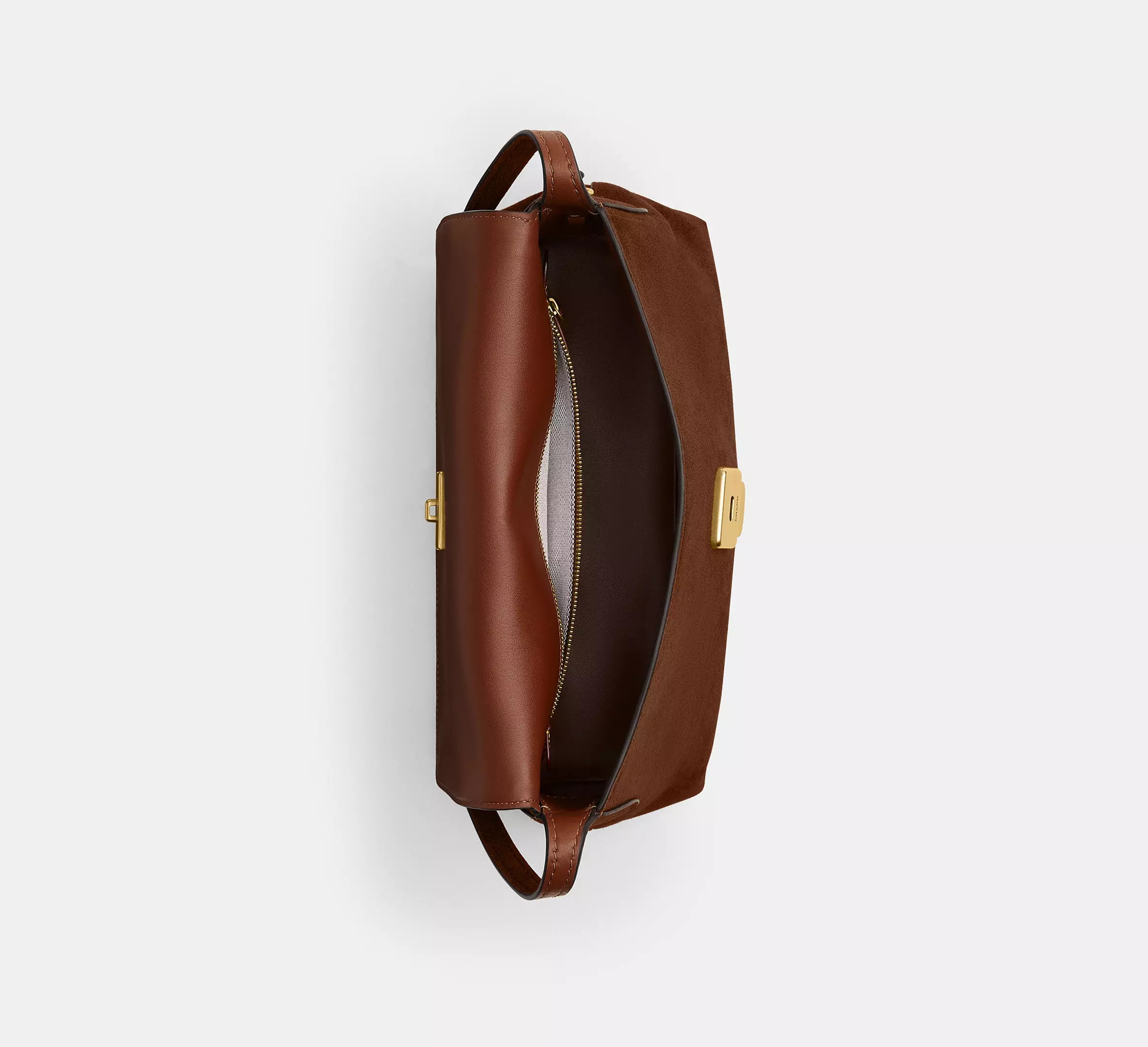 Coach Chelsea Shoulder Bag 30  -   Brass/Warm Brown