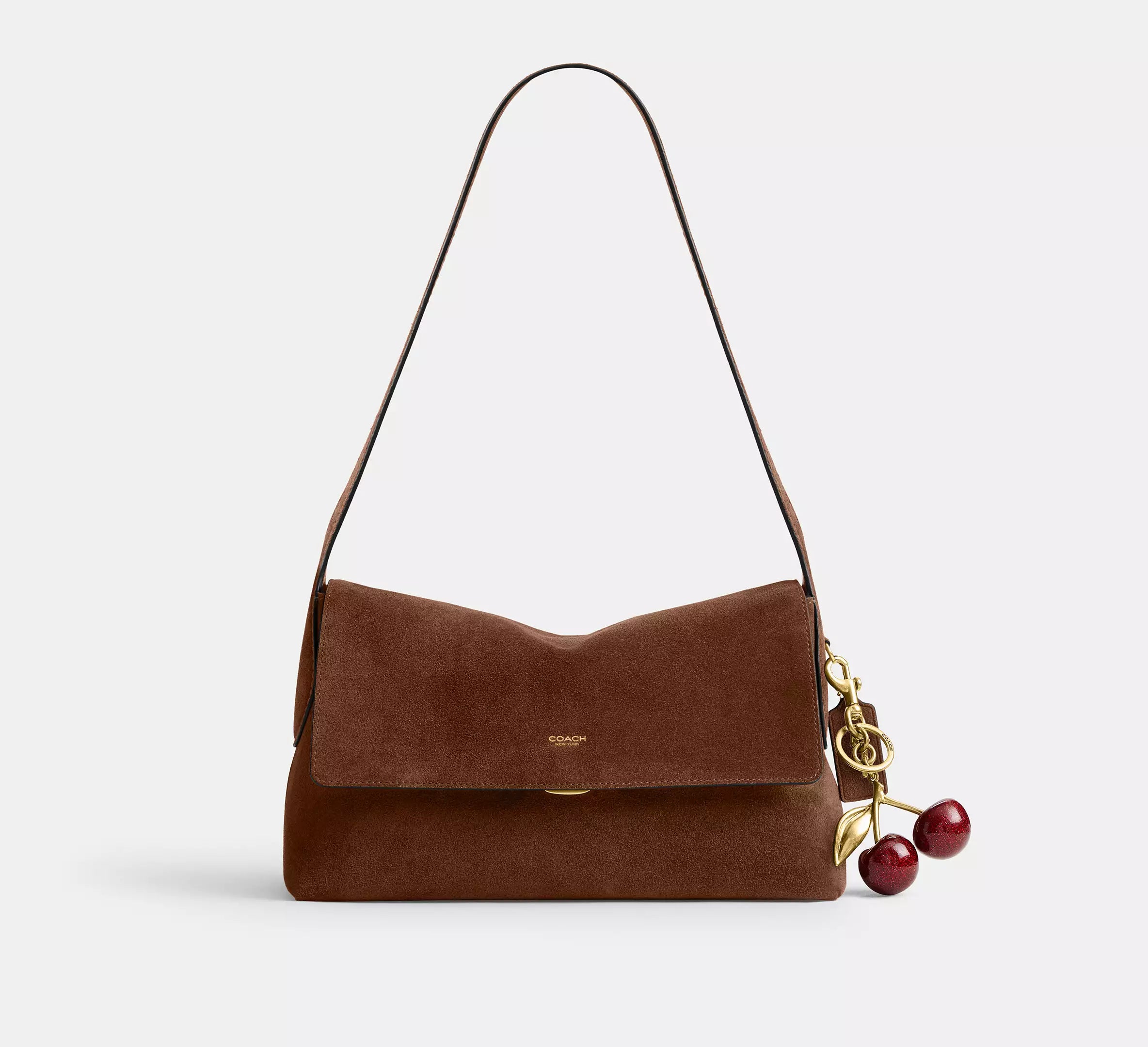 Coach Chelsea Shoulder Bag 30  -   Brass/Warm Brown