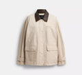 Coach Waxed Country Jacket  -  Stone