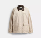 Coach Waxed Country Jacket  -  Stone