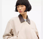 Coach Waxed Country Jacket  -  Stone